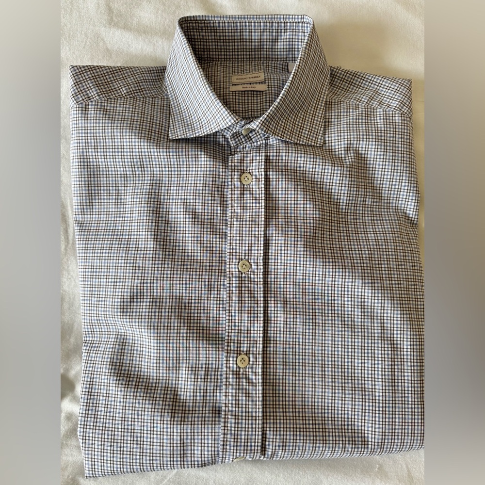 Luciano Barbera Button Down Shirt size NWOT
